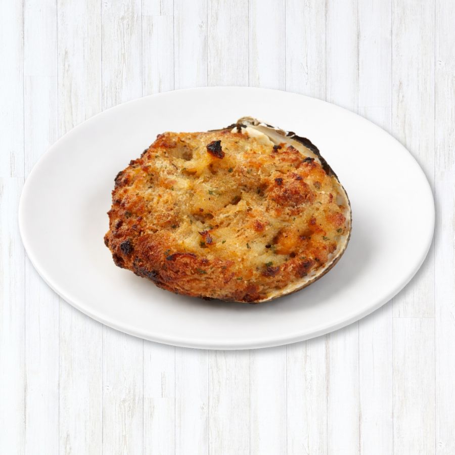 succulent clam meat Chef's Catch Frozen Stuffed Clams