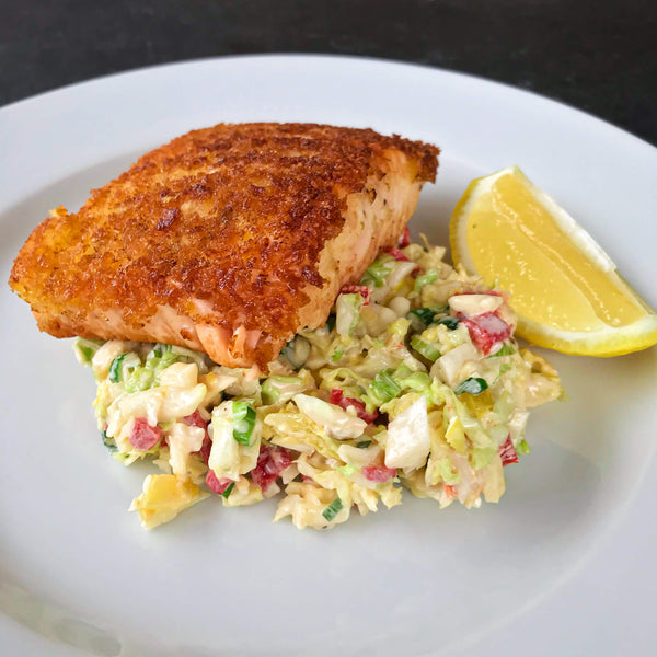 Breaded Salmon | Panko Crusted Salmon | North Coast Seafoods