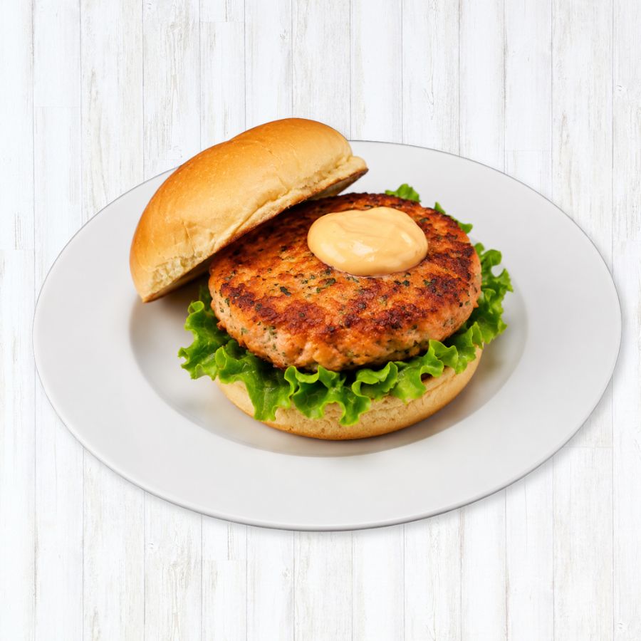 WILD Salmon Burgers