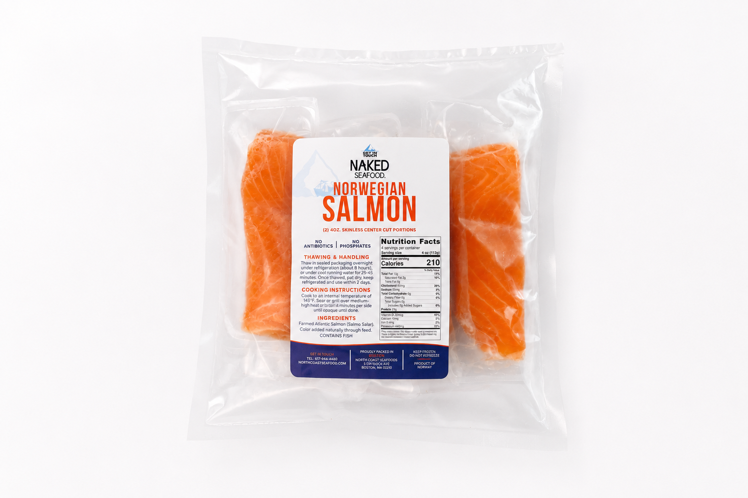 Naked Norwegian Salmon
