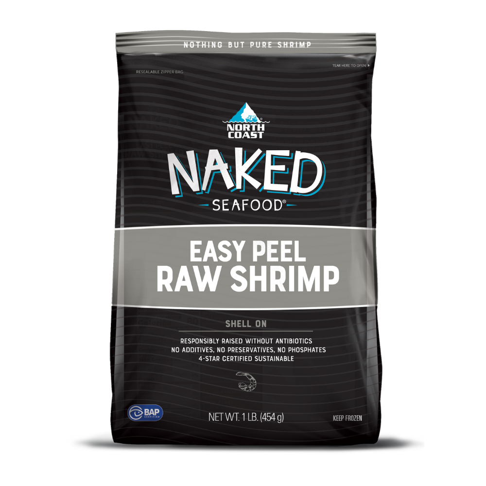 Naked Raw EZ Peel Shrimp