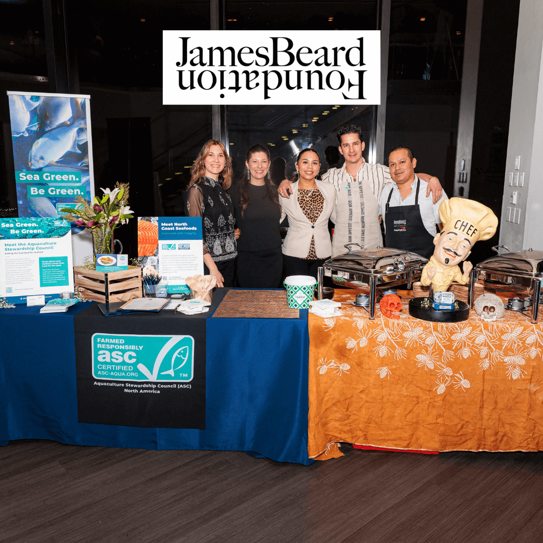 North Coast Seafoods at James Beard Foundation event