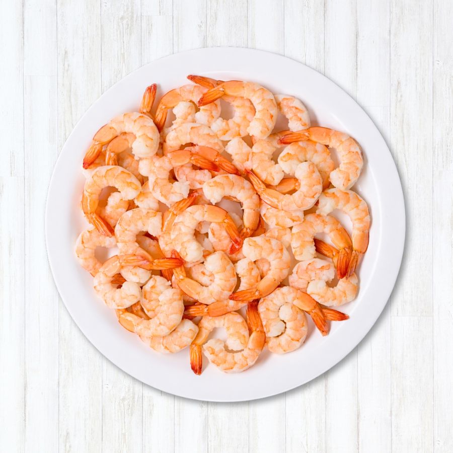 Large Cooked Naked Shrimp