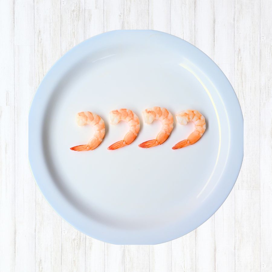 Large Cooked Naked Shrimp