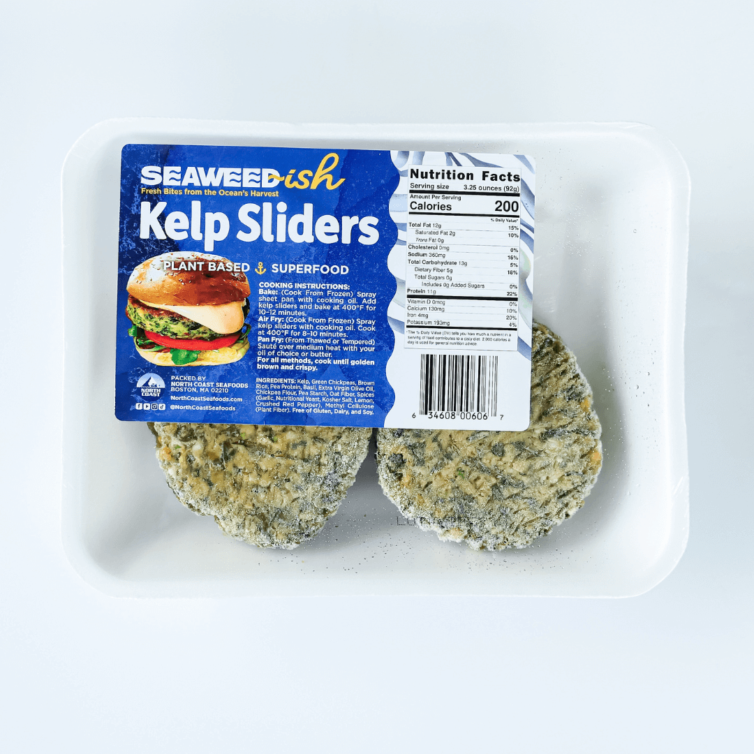 North Coast Seafoods Seaweedish Kelp Burgers
