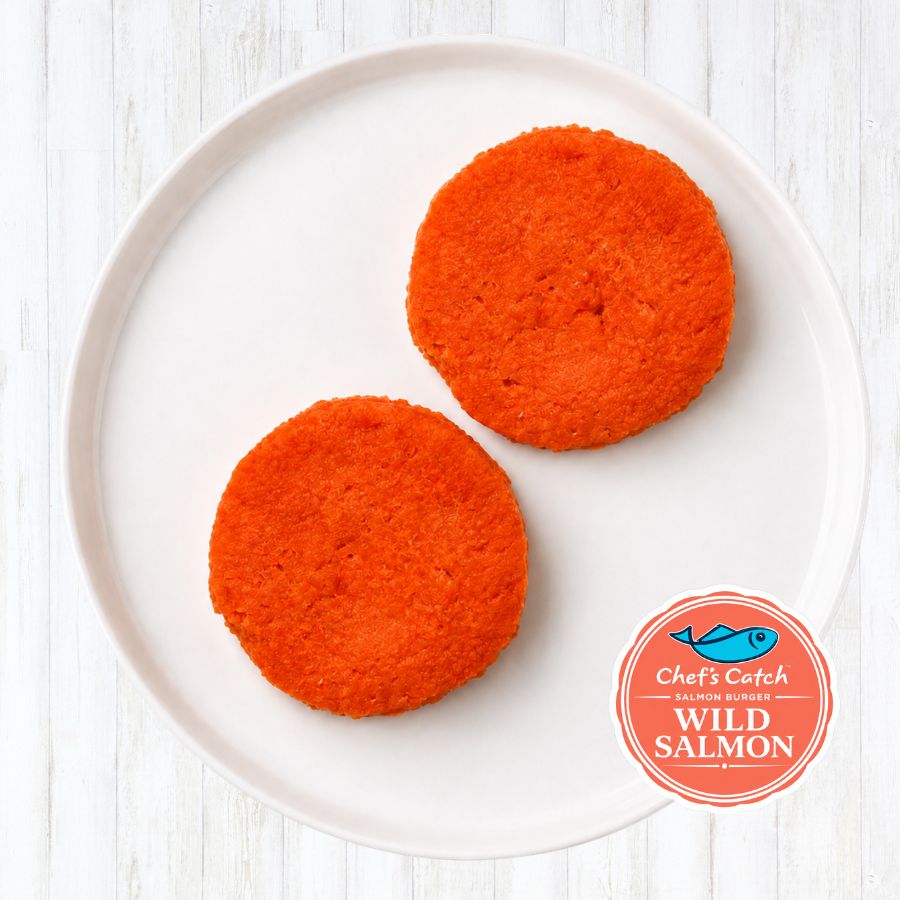WILD Salmon Burgers