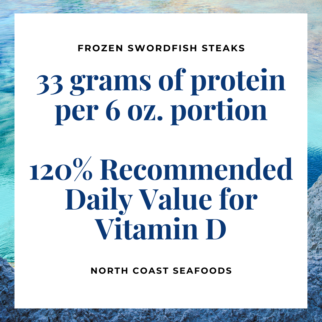 Frozen Swordfish Steaks