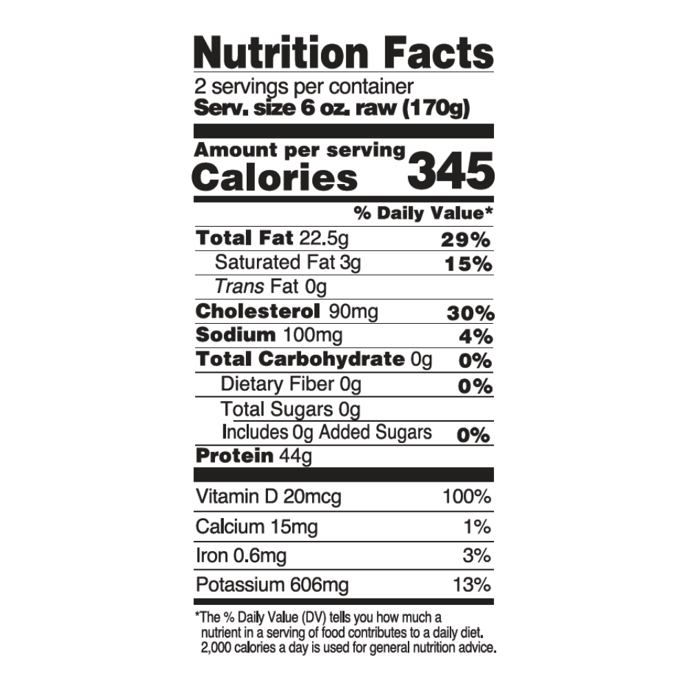 Naked Norwegian Salmon