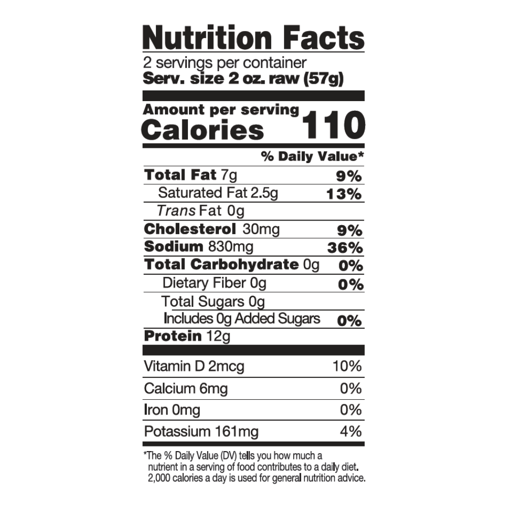 Organic Smoked Salmon