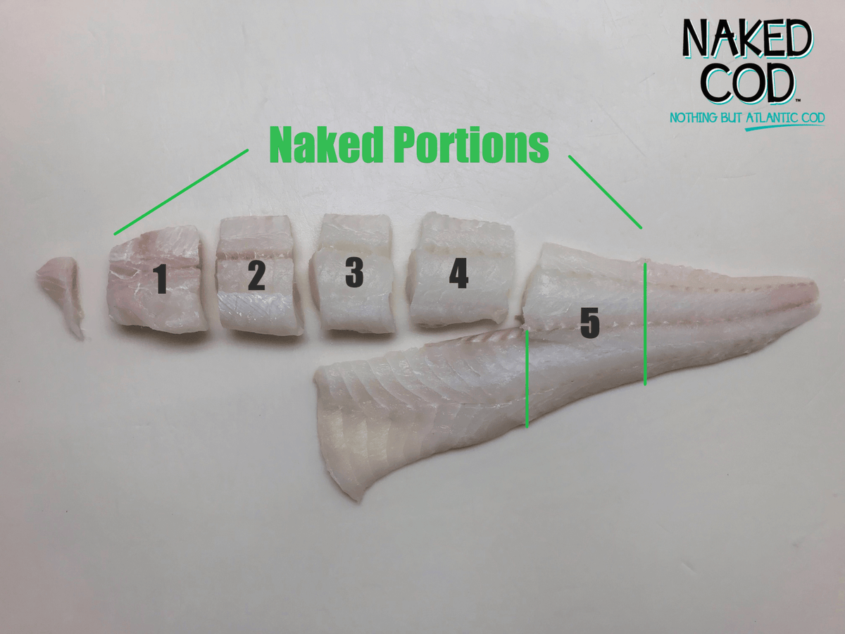 Naked Wild Cod